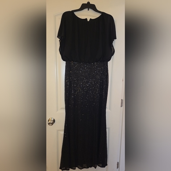 SHEIN Dresses & Skirts - SHEIN Black Sequin Gown Size XL Never Worn